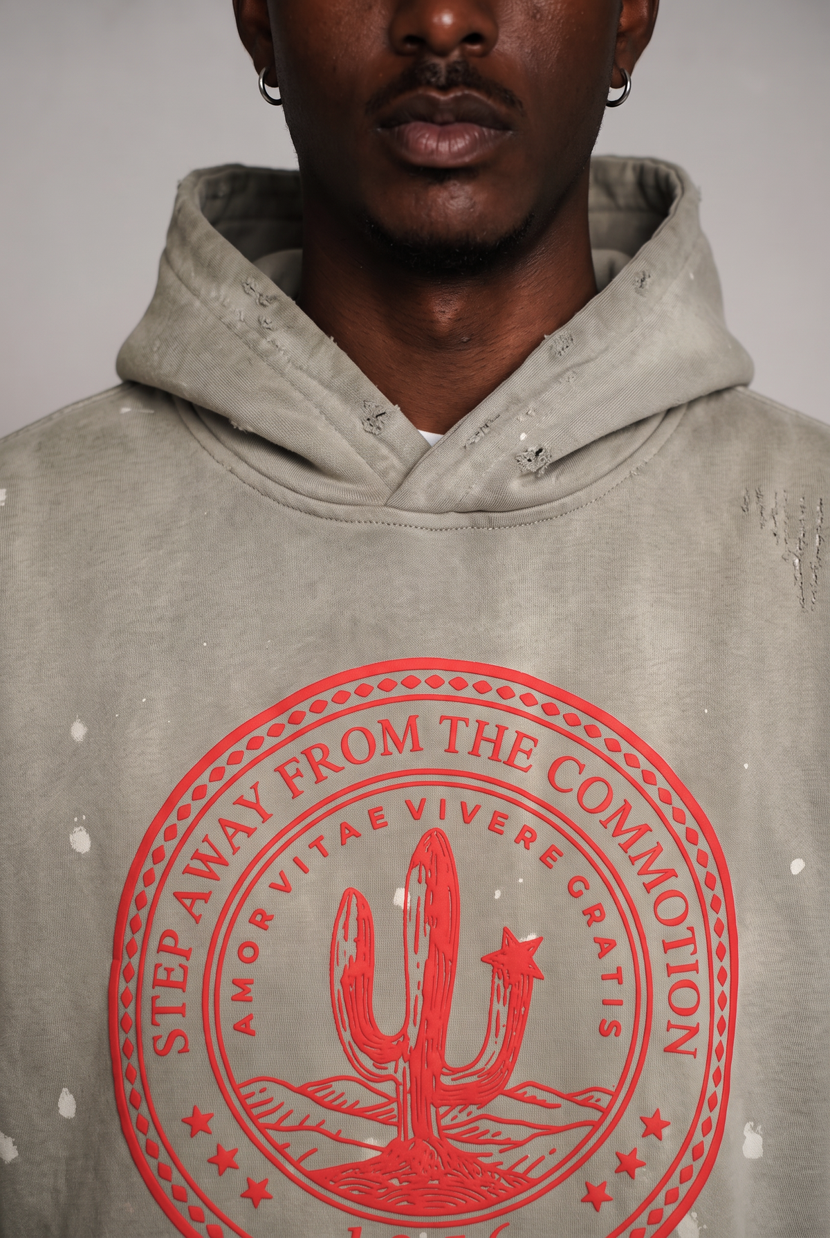 Emblem Hoodie (Cloud Grey)