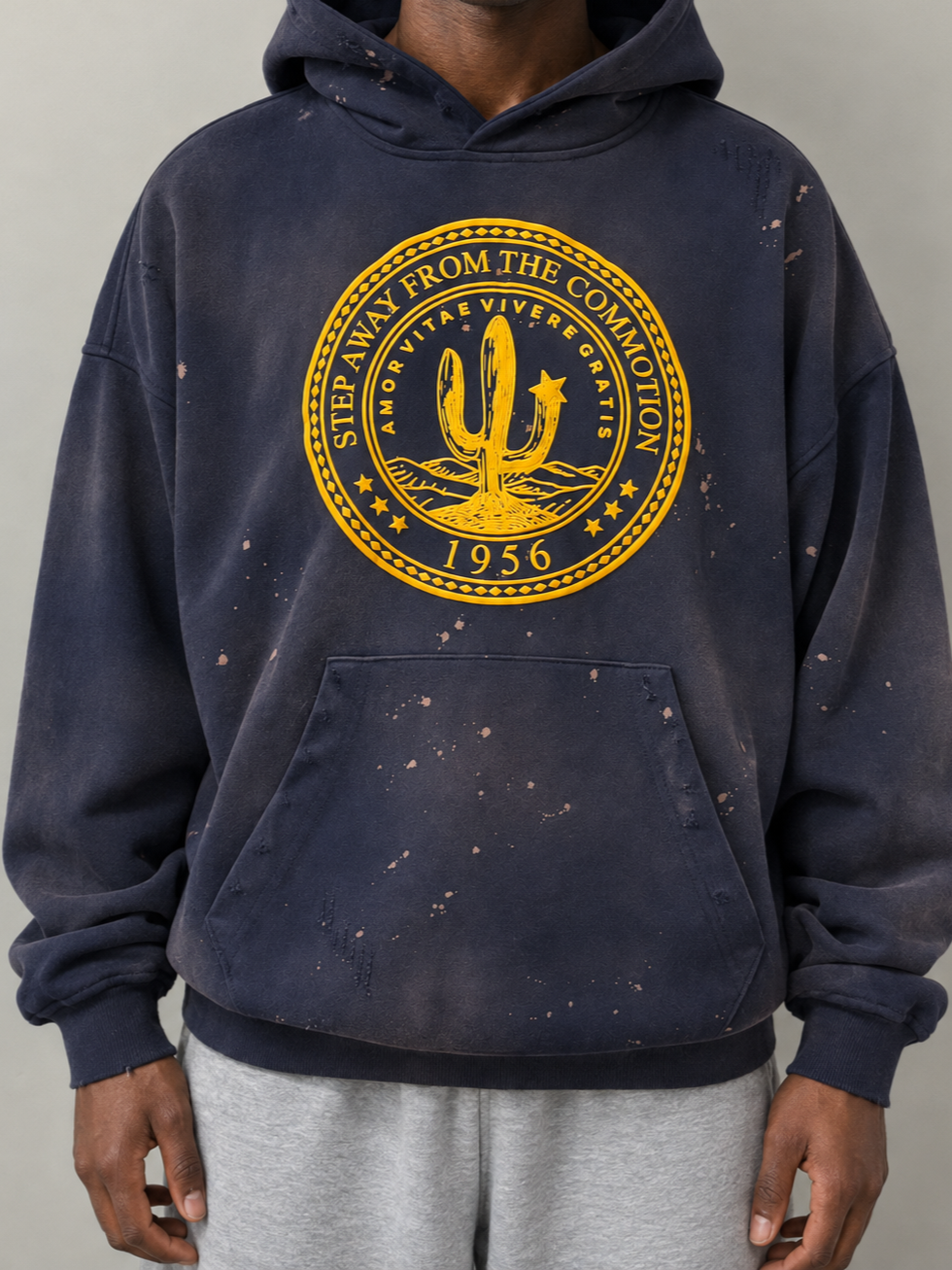 Emblem Hoodie (Deep Navy)