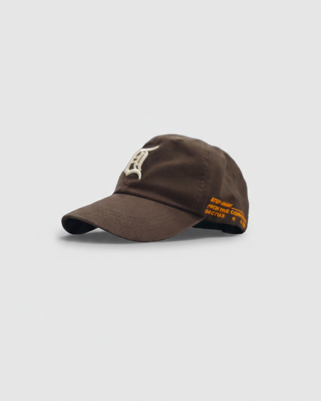 C Logo Cotton Hat (Brown)