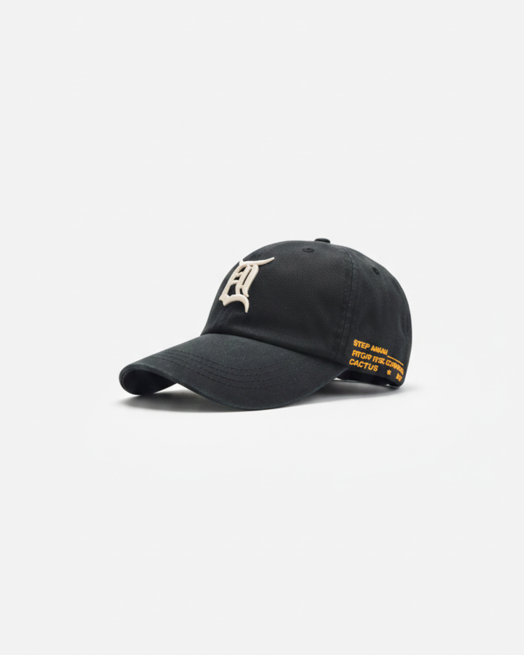 C Logo Cotton Hat (Black)
