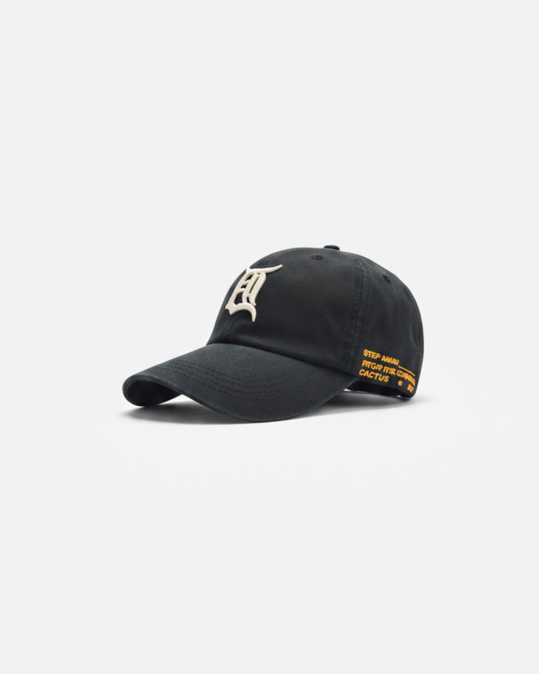 C Logo Cotton Hat (Black)
