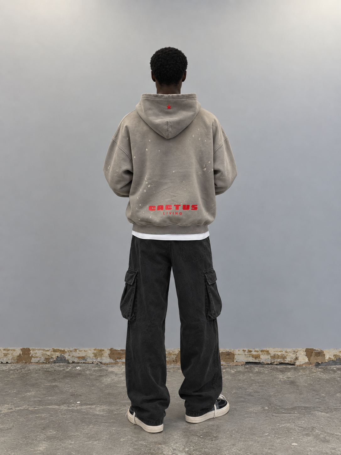Emblem Hoodie (Cloud Grey)