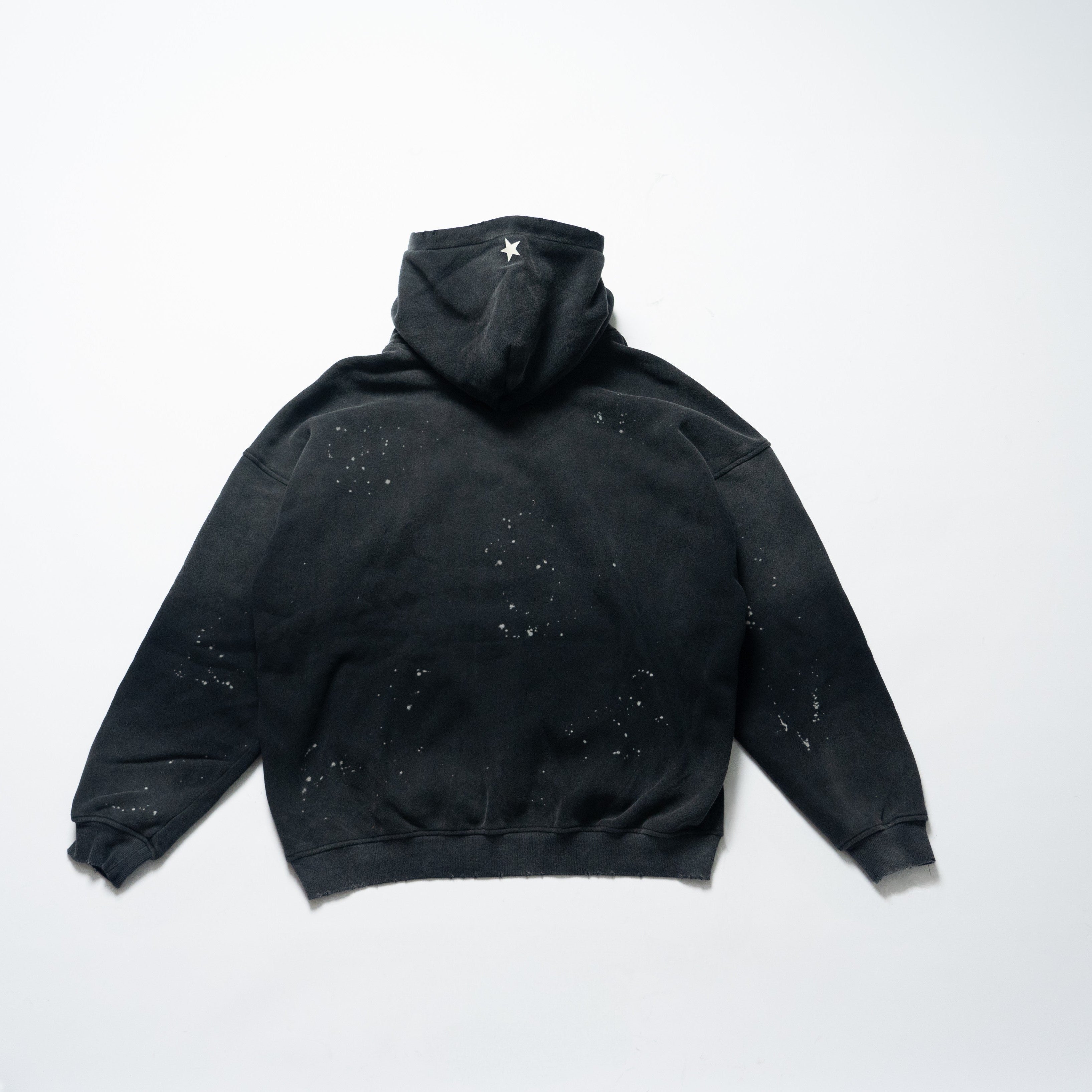 CACTUS STAR HOODIE (Dusk black)