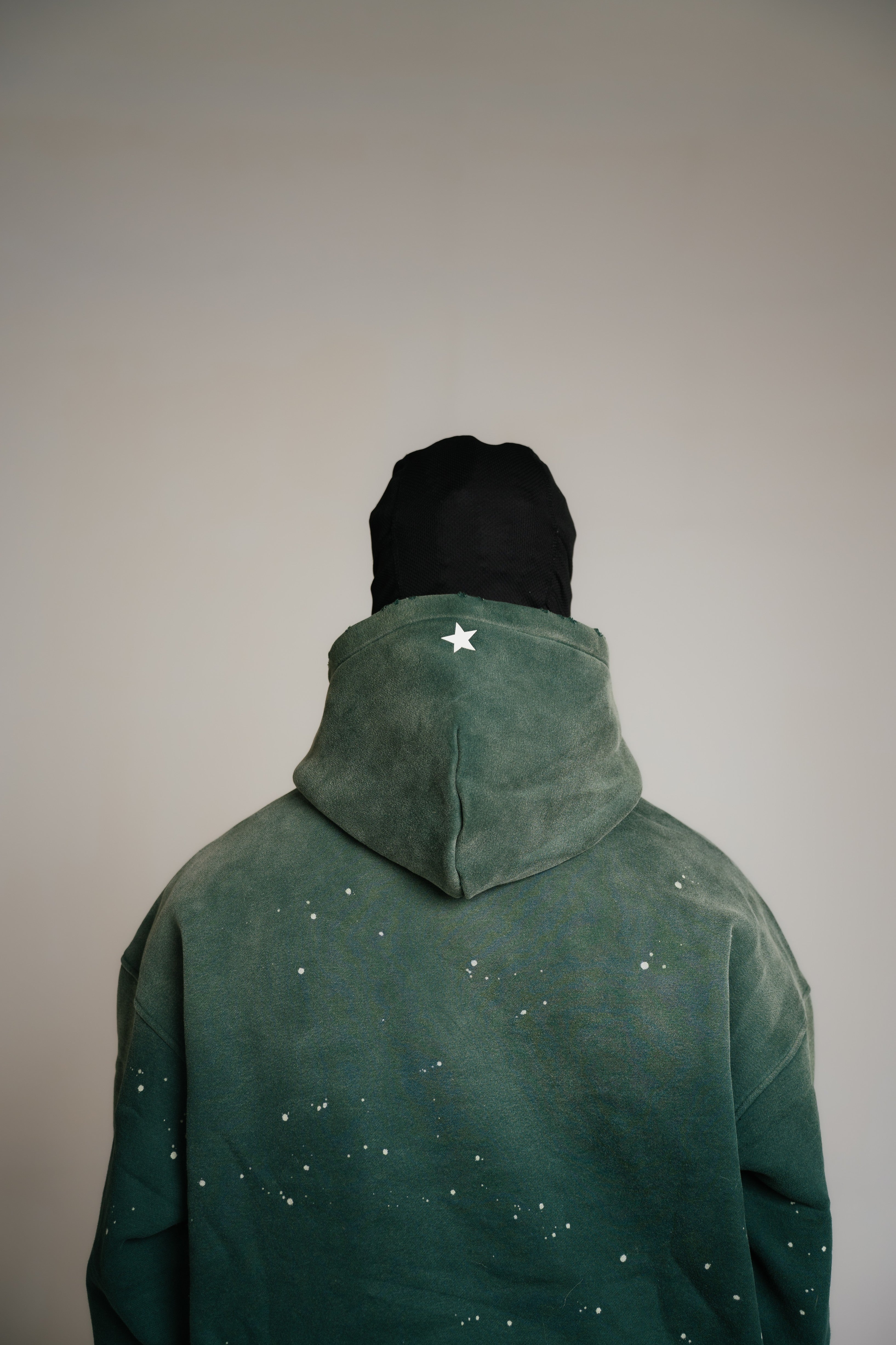 CACTUS STAR HOODIE (Forest Green)