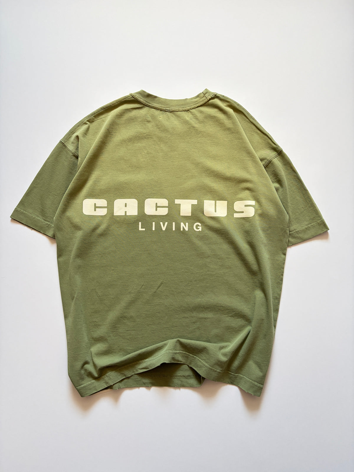 Cactus 24/7 Living Tee - 001 (Bottle Green) Organic Cotton