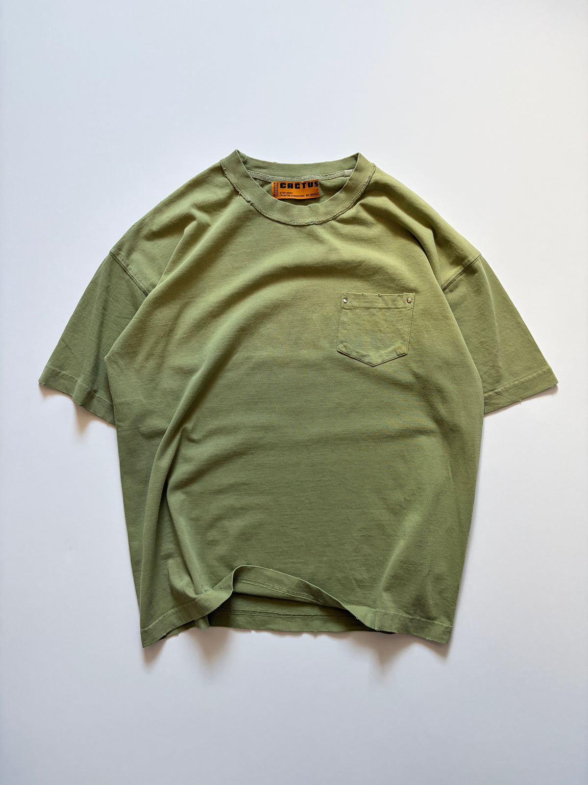 Cactus 24/7 Living Tee - 001 (Bottle Green) Organic Cotton