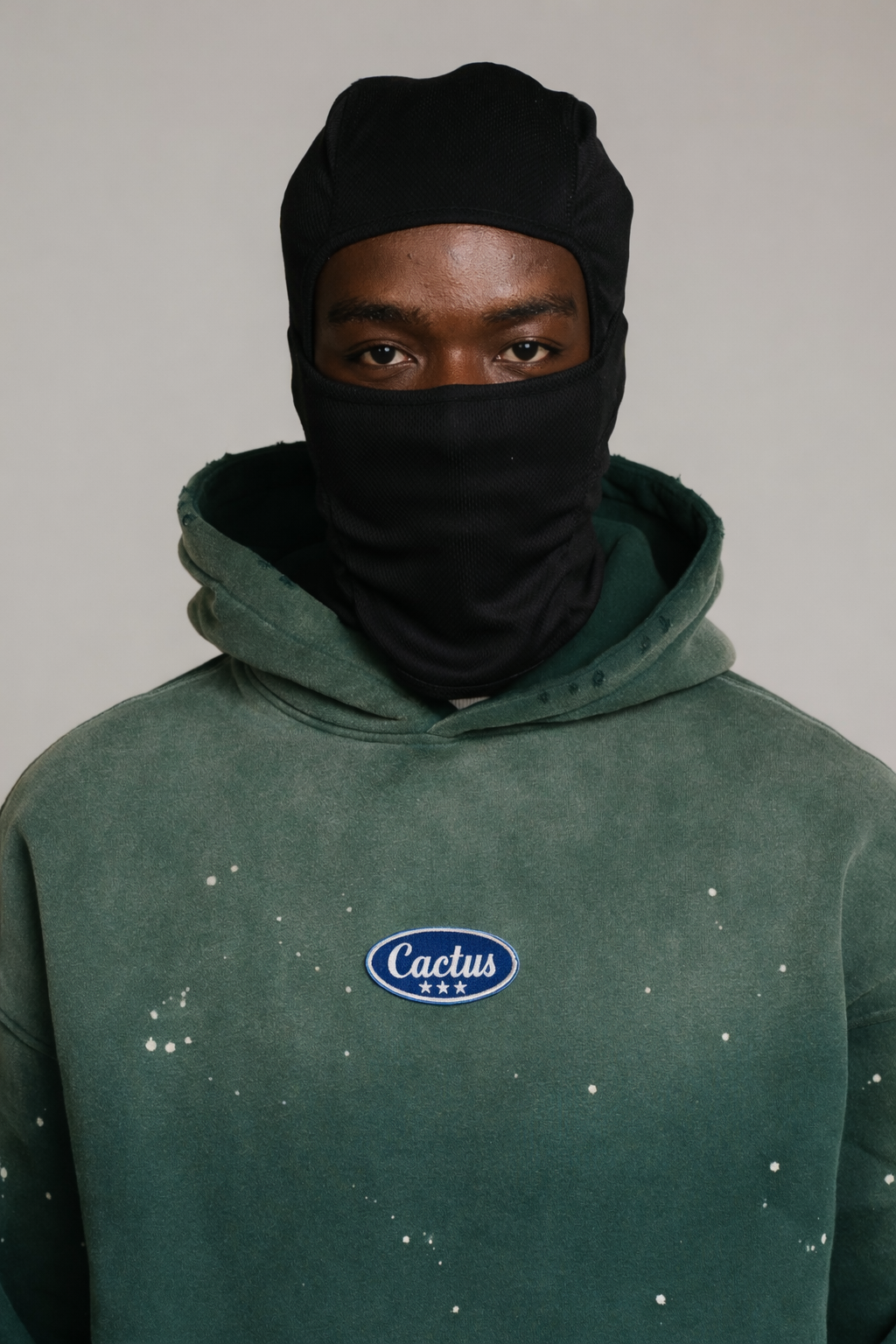 CACTUS STAR HOODIE (Forest Green)