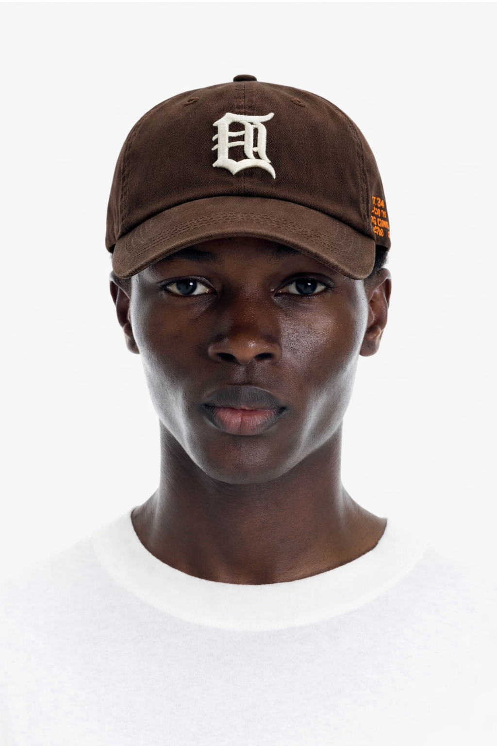 C Logo Cotton Hat (Brown)
