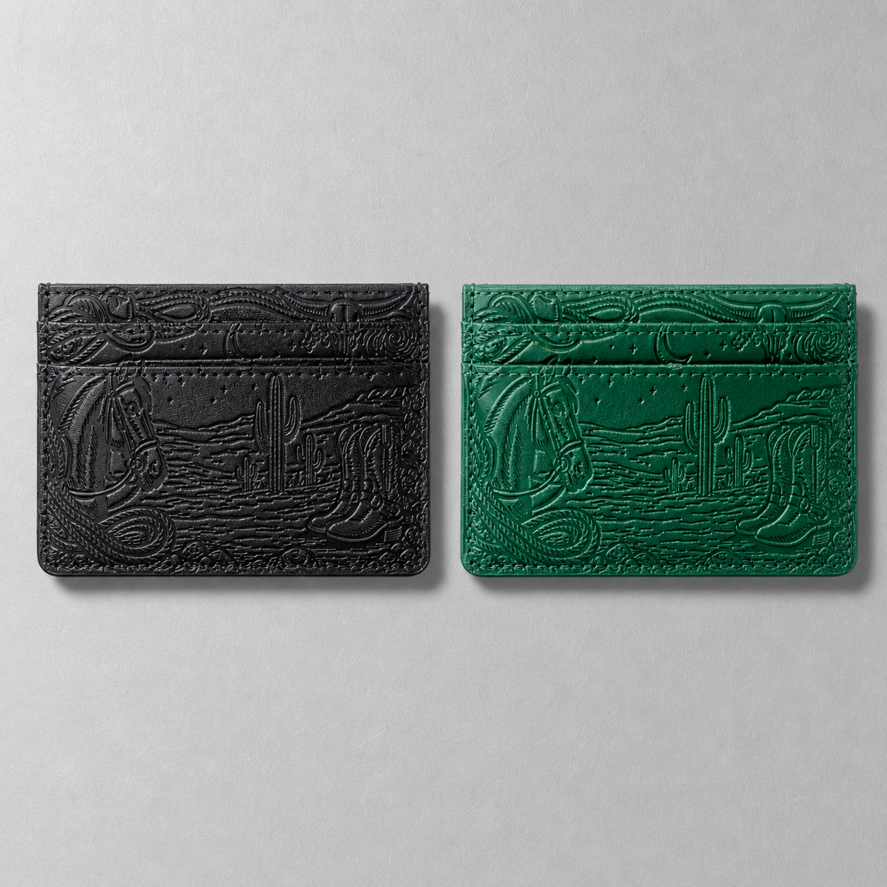 Cowboy Card Holder
