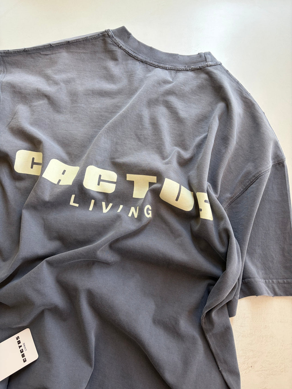 Cactus 24/7 Living Tee - 001 (Metal Dark Gray)