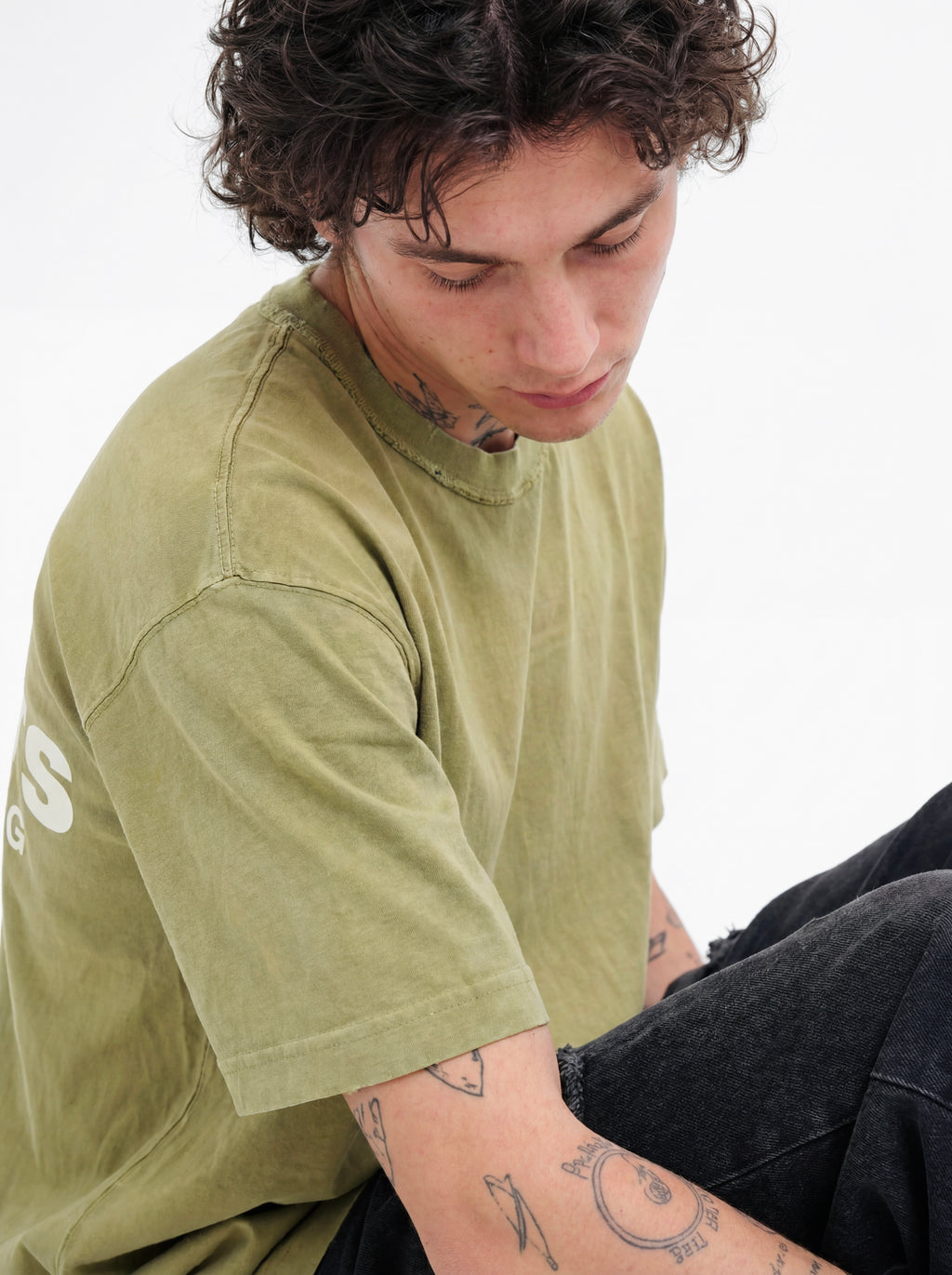 Cactus 24/7 Living Tee - 001 (Bottle Green)