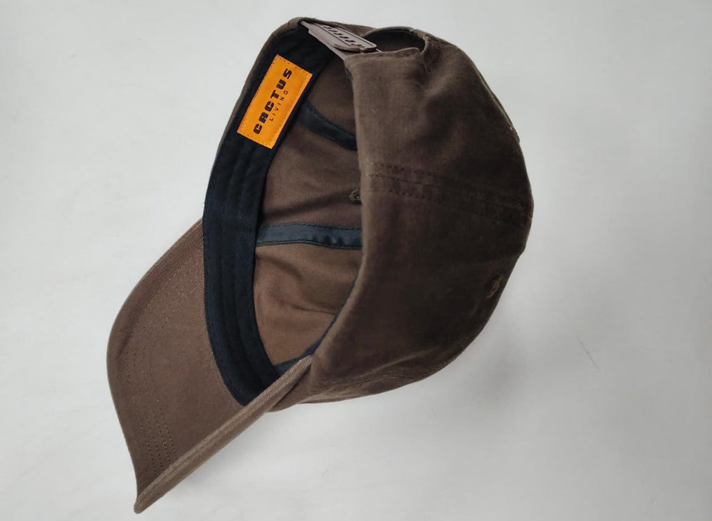 C Logo Cotton Hat (Brown)